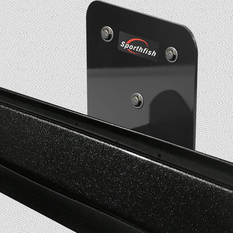 Sporthfish Door Storage Rack Bracket Wall-Mounted Door Hanger Removable Compatible for Jeep Wrangler JK JKU TJ YJ LJ JL - Set of 2 - Image 3